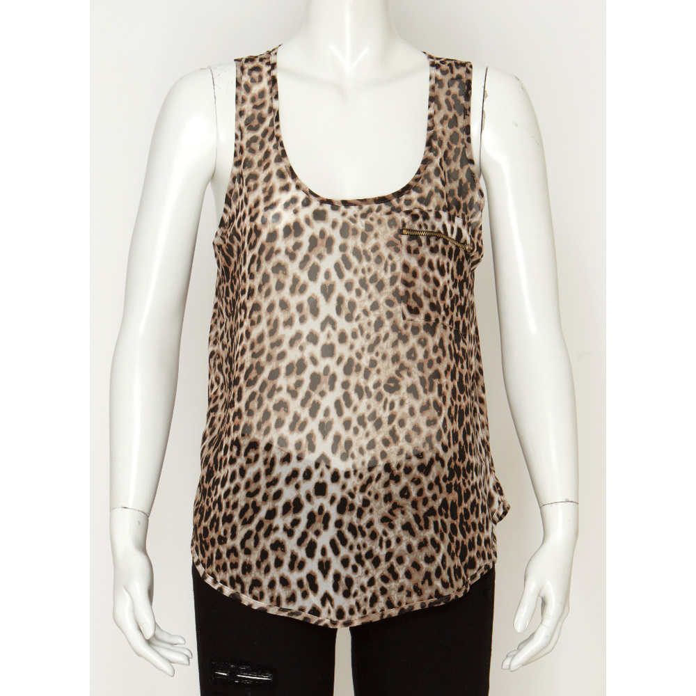 Topshop Leopard Cami